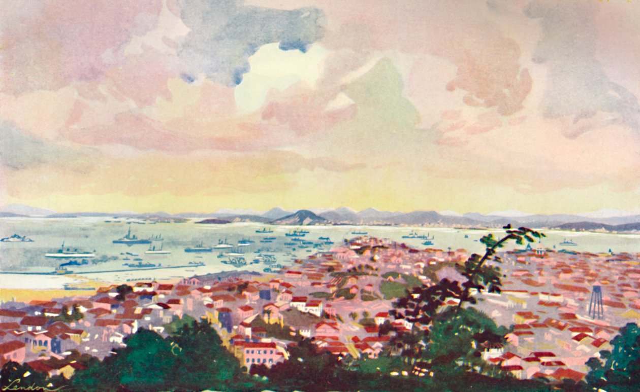 Vue de Rio et de la baie - Unbekannt
