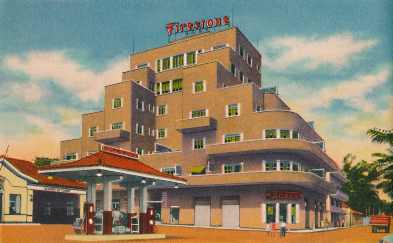 Un bâtiment moderne, Baranquilla, vers les années 1940 - Unbekannt