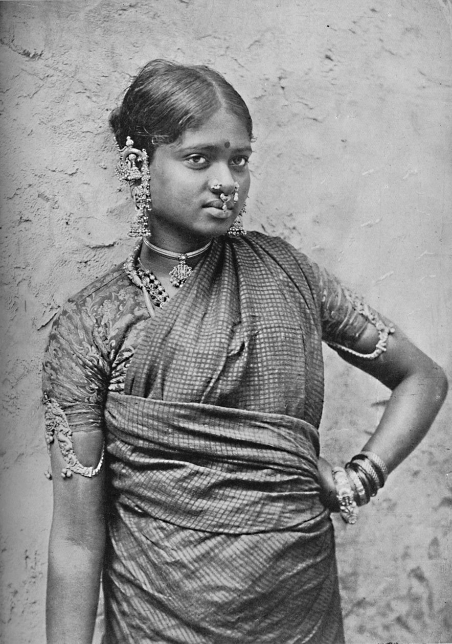 Une danseuse nautch, présidence de Madras, 1902 - Unbekannt