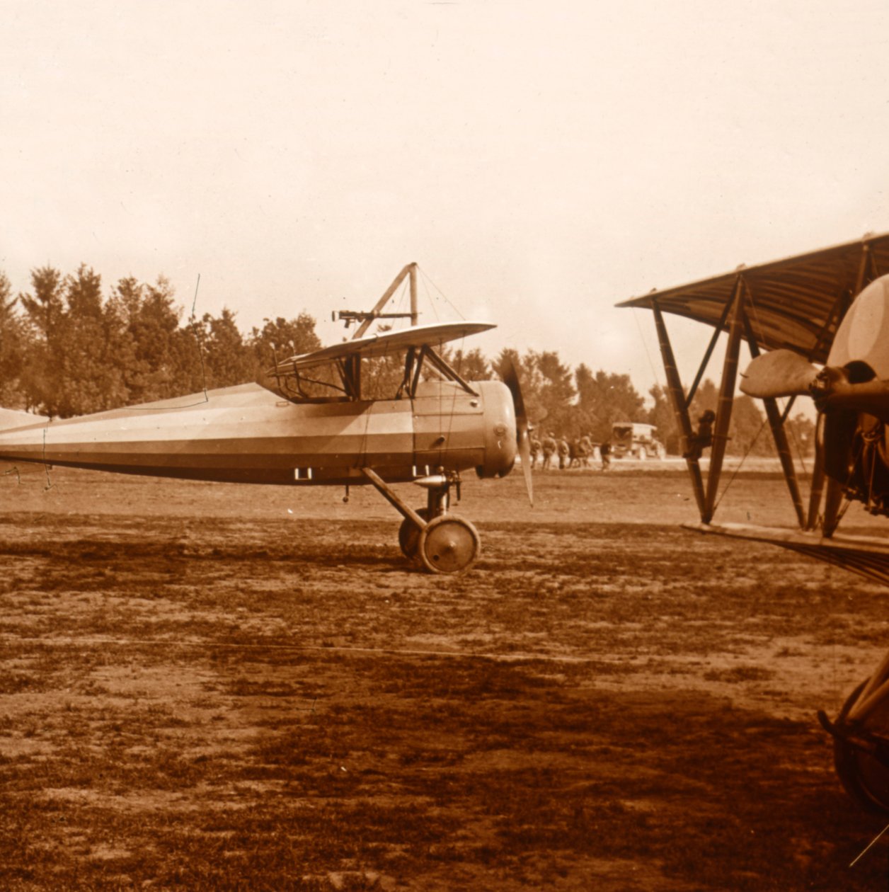 Un avion décollant, c1914-c1918 - Unbekannt