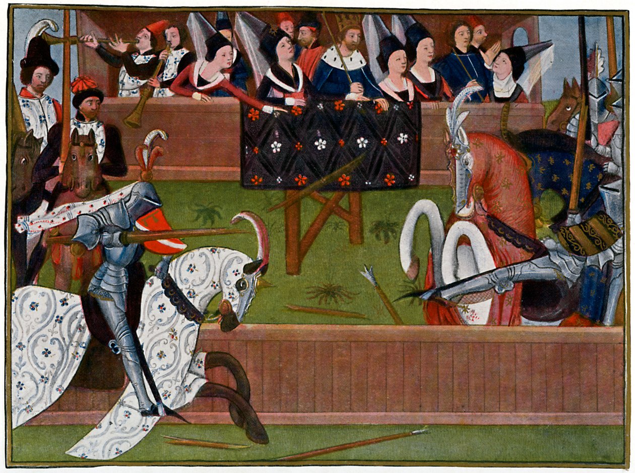 Un tournoi, vers 1350, 1470 - Unbekannt