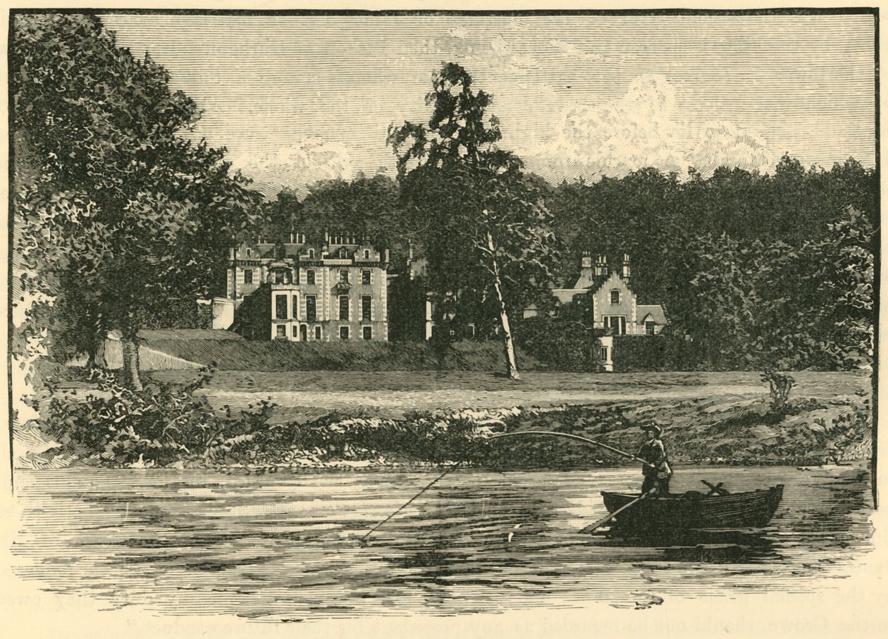 Abbotsford, depuis la rivière, 1898 - Unbekannt