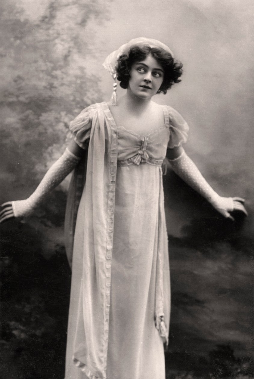 Adrienne Augarde 1882-1913, actrice anglaise, 1907 - Unbekannt