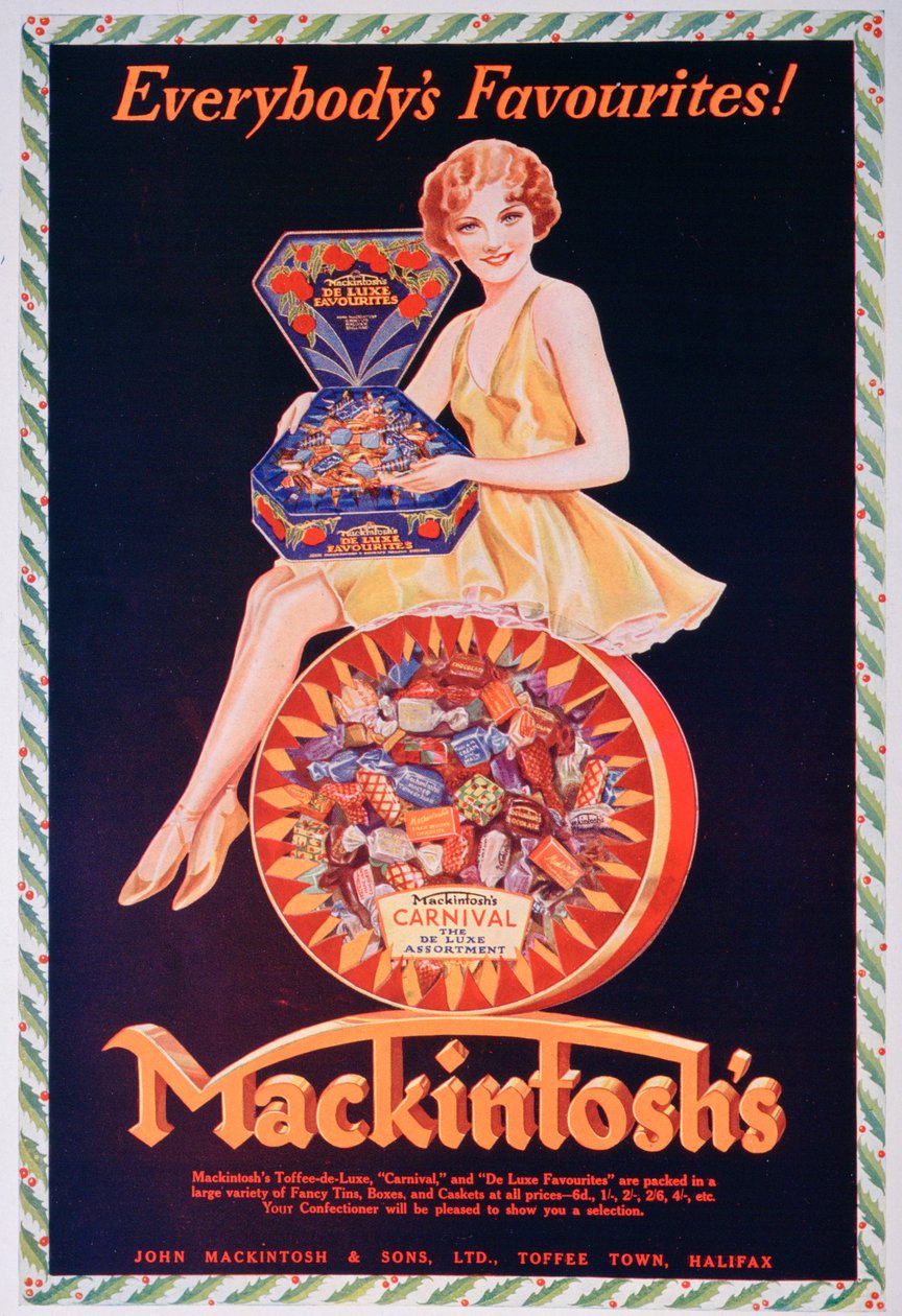 Publicité pour les toffees Mackintosh, 1932 - Unbekannt