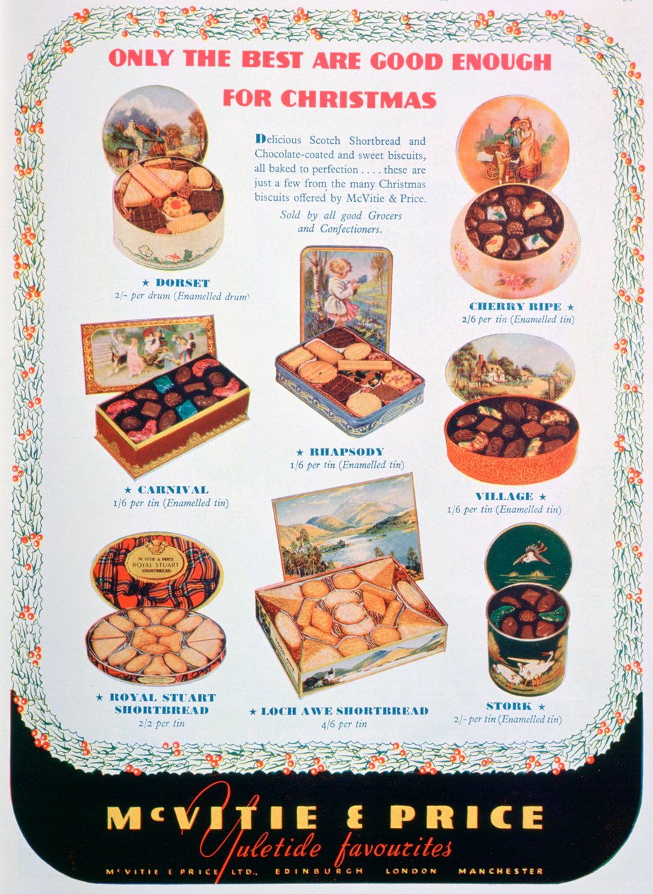 Publicité pour les biscuits McVitie et Price, 1938 - Unbekannt