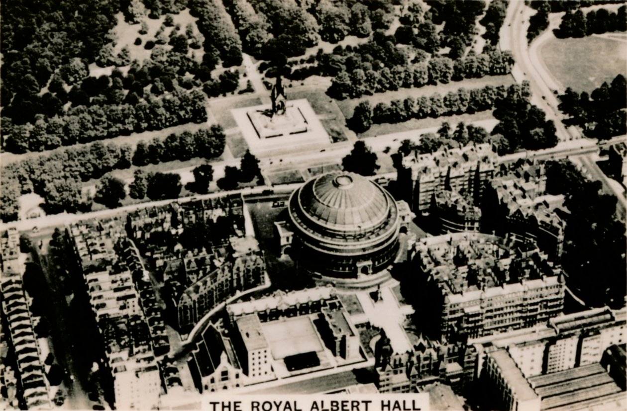 Vue aérienne du Royal Albert Hall, 1939 - Unbekannt