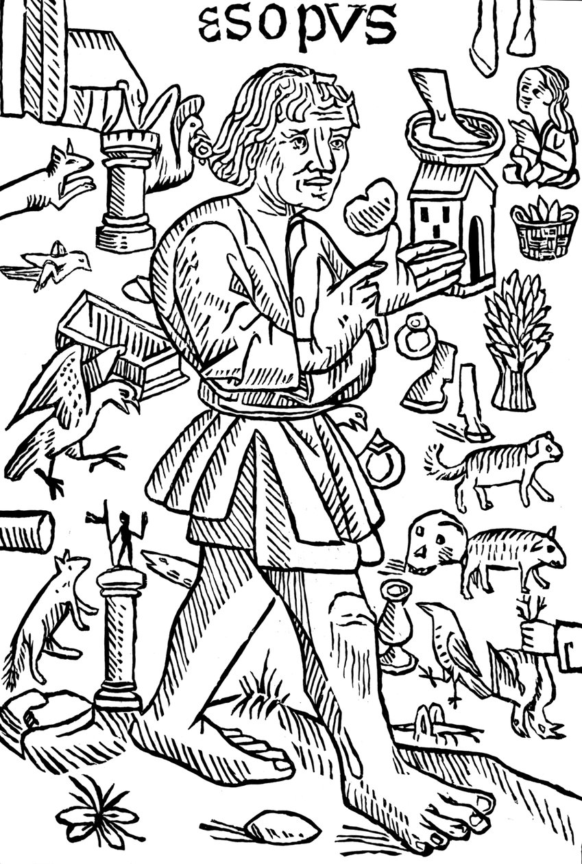 Ésope, fabuliste grec, vers 1480 - Unbekannt