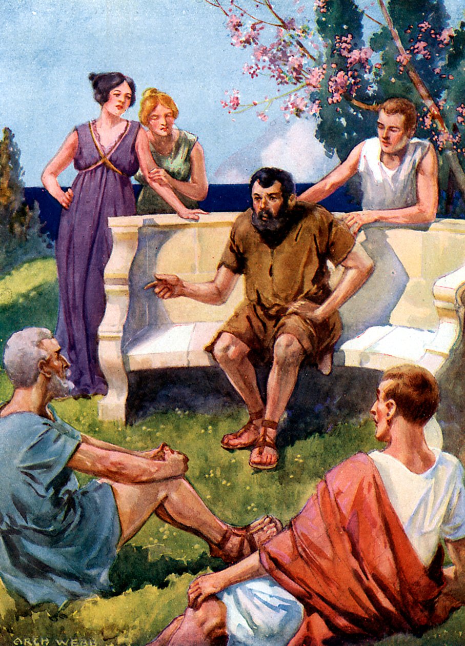 Ésope, fabuliste grec, vers 1900 - Unbekannt