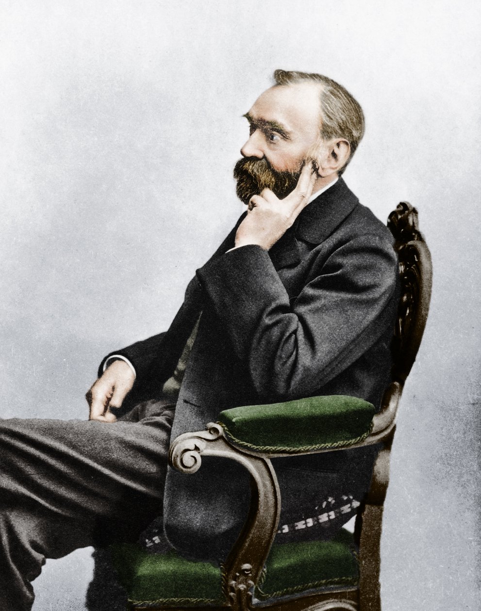Alfred Berhard Nobel, vers 1880 - Unbekannt