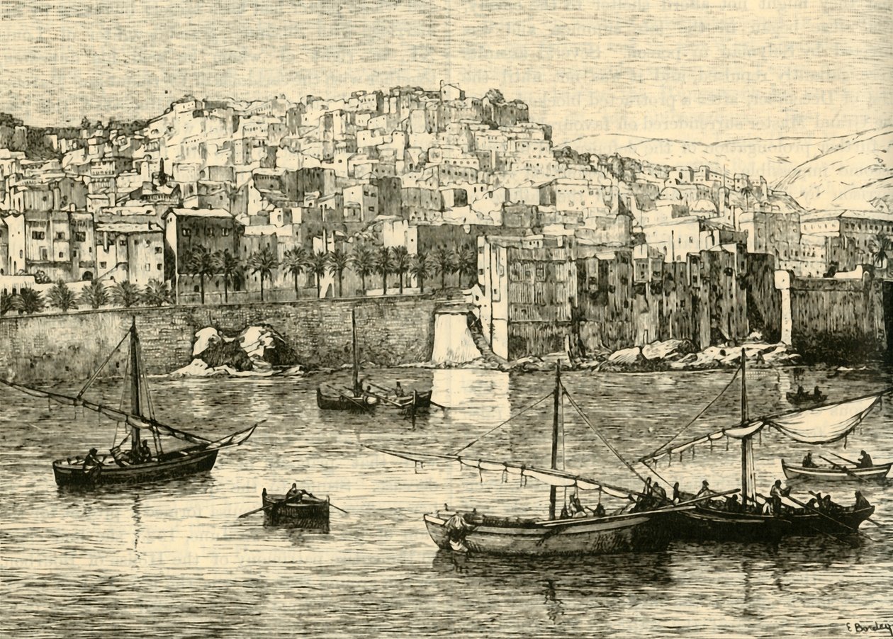 Alger, depuis la mer, 1890 - Unbekannt