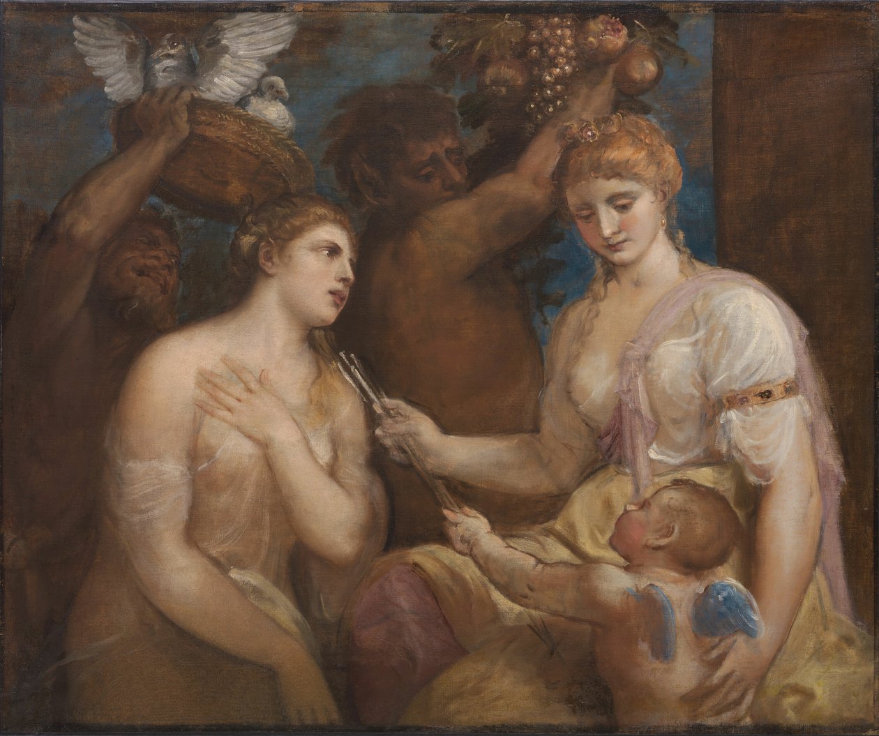 Allégorie de Vénus et Cupidon - Unbekannt