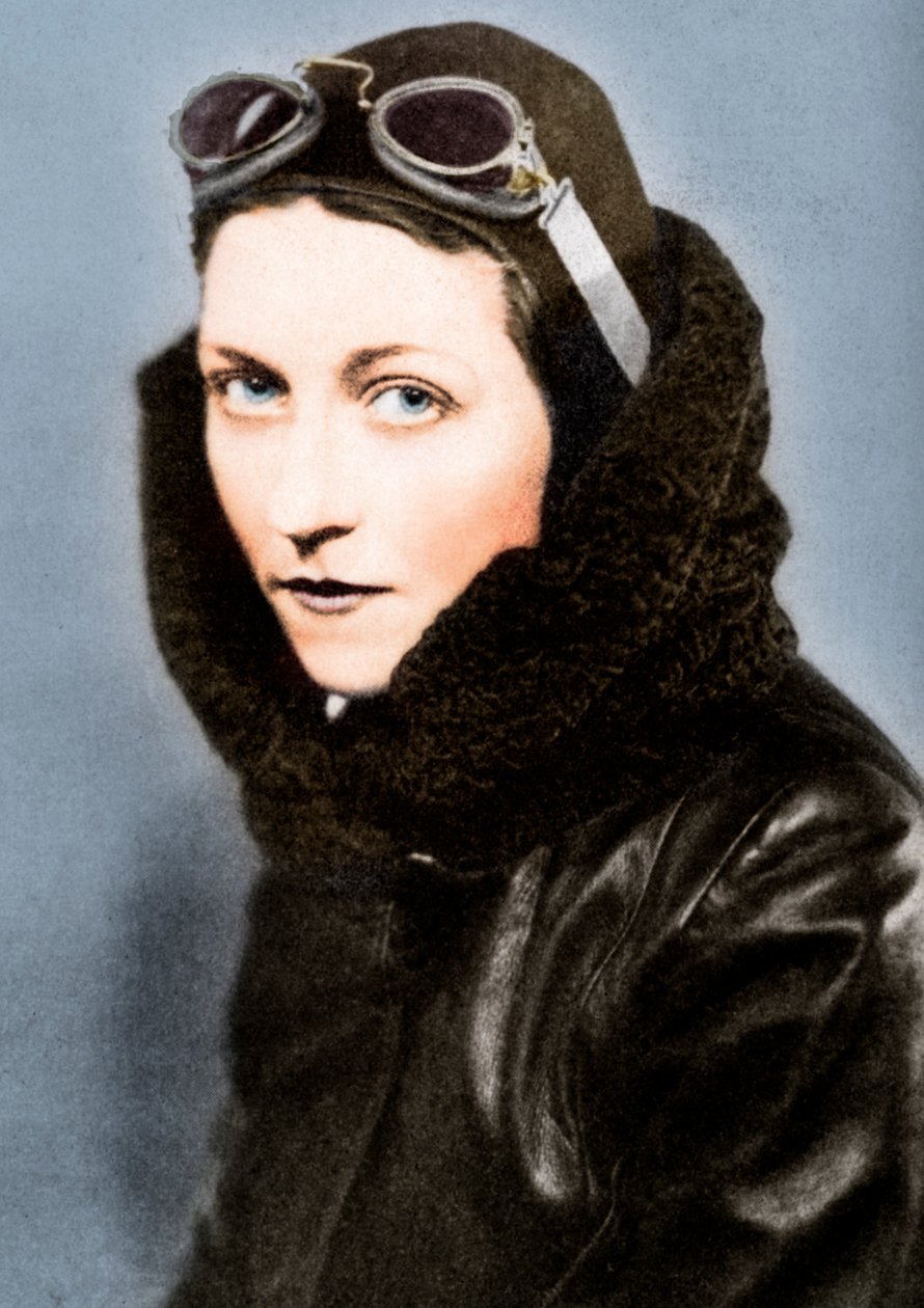 Amy Johnson, pilote, vers 1930, 1936 - Unbekannt