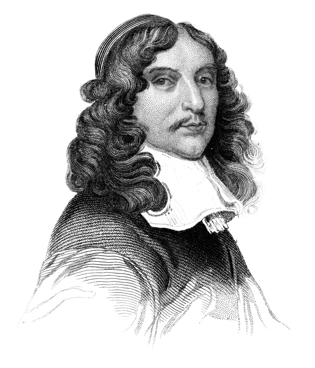 Andrew Marvell, poète métaphysique anglais du XVIIe siècle, vers 1850 - Unbekannt