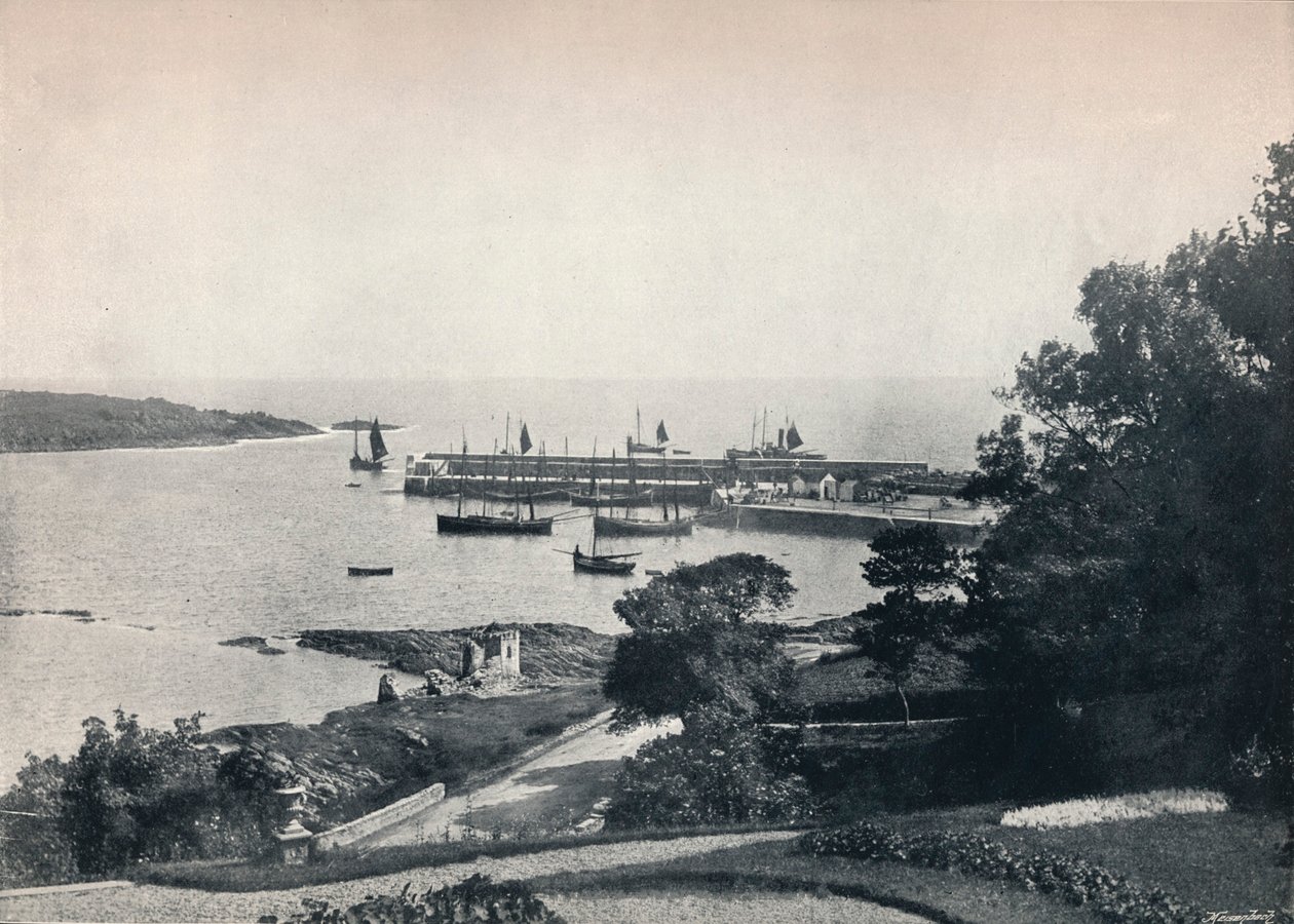 Ardglass - Vue générale du port, 1895 - Unbekannt
