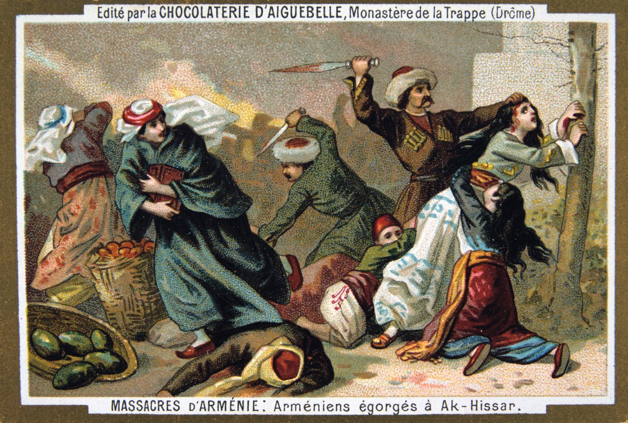 Les Arméniens se font égorger à Ak-Hissar, 1895 - Unbekannt