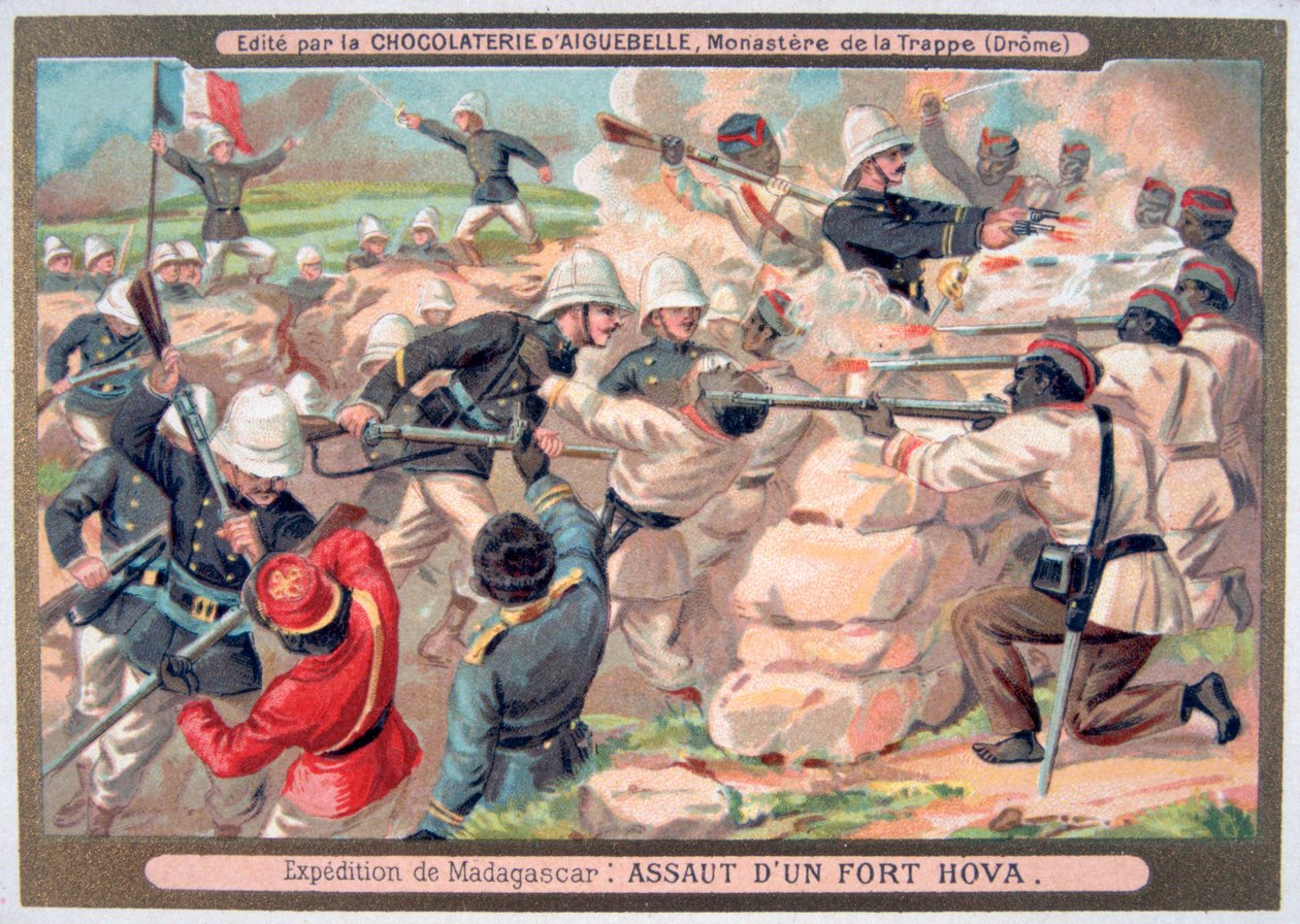 Assaut sur un fort Hova, Madagascar, 1883-1896 - Unbekannt