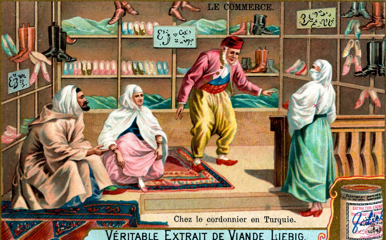 Chez un cordonnier en Turquie, vers 1900 - Unbekannt
