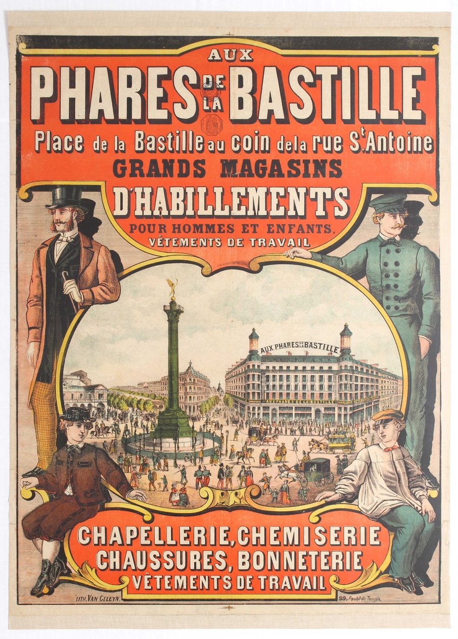 Aux Phares de la Bastille, années 1890 - Unbekannt