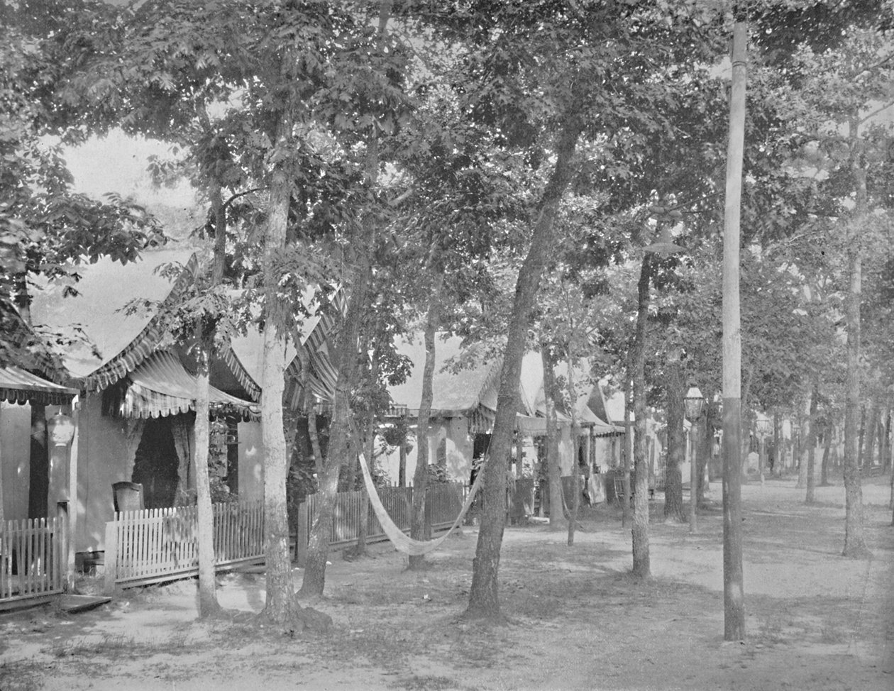Avenue des tentes, Ocean Grove, New Jersey, vers 1897 - Unbekannt