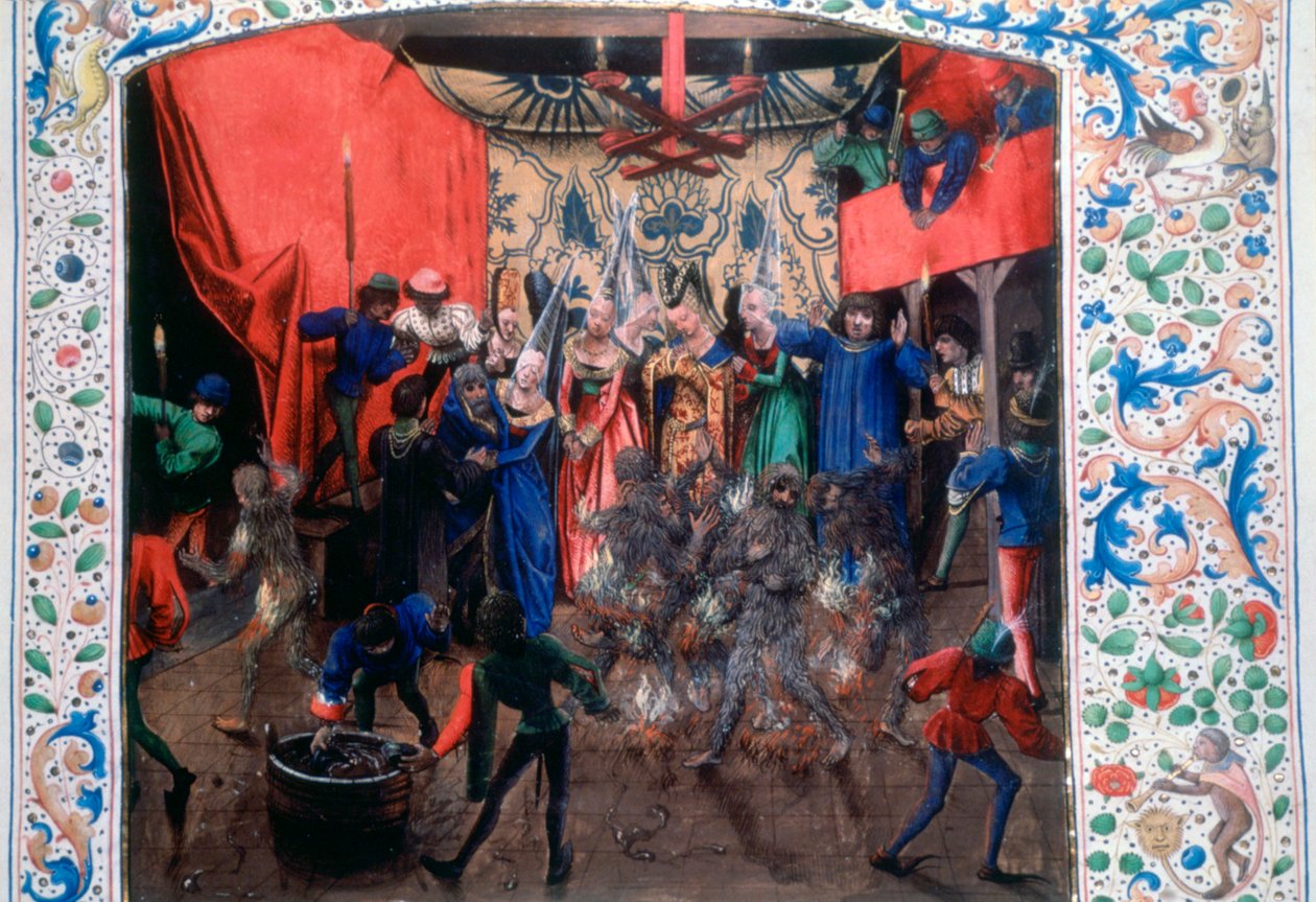 Bal des hommes ardents, 1393, vers 1470 - Unbekannt