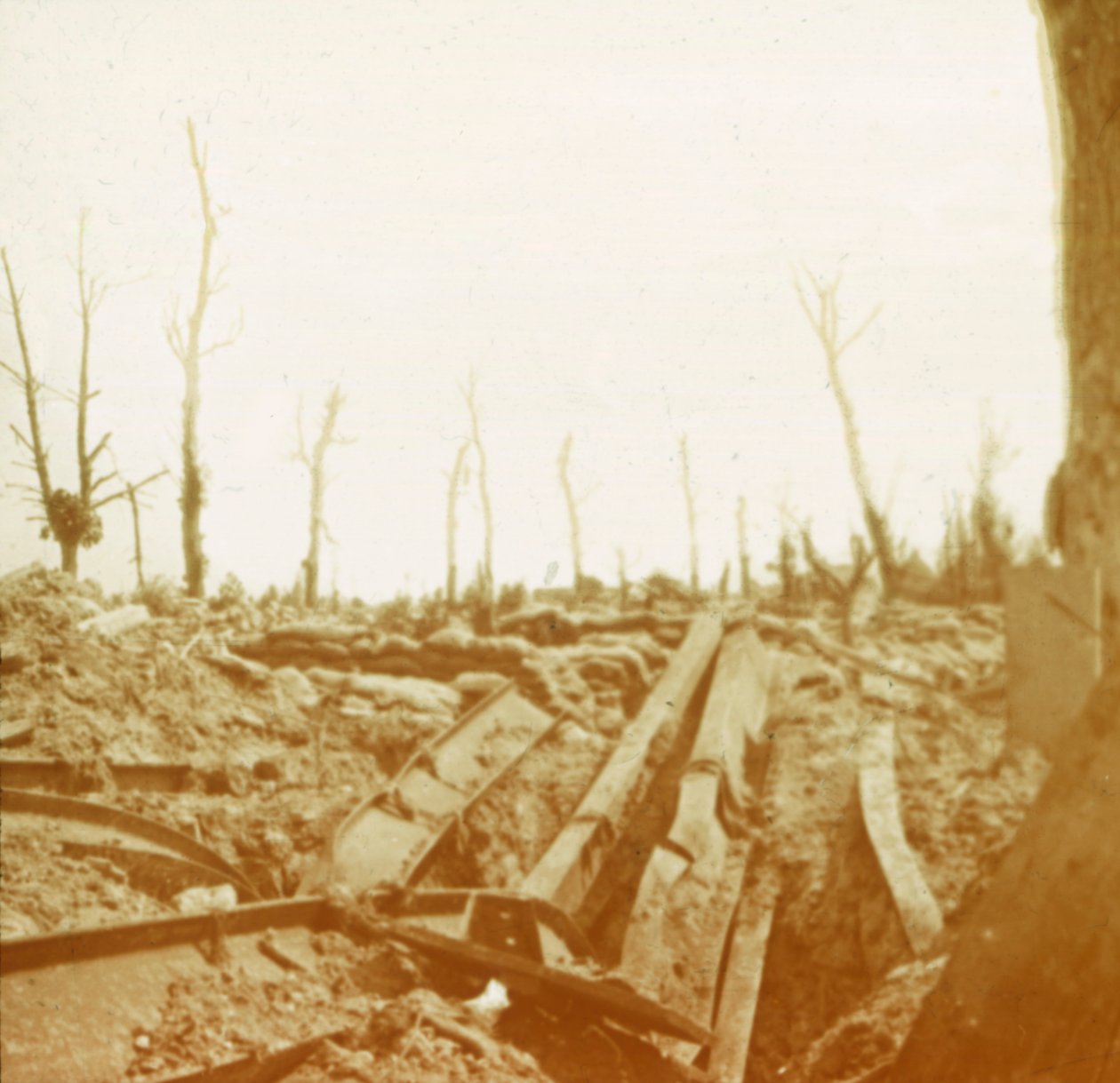 Rives de la rivière Yser, Diksmuide, Belgique, vers 1914-1918 - Unbekannt