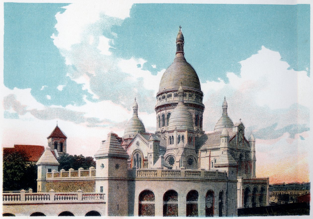 Basilique du Sacré-Cœur, Paris, vers 1900 - Unbekannt