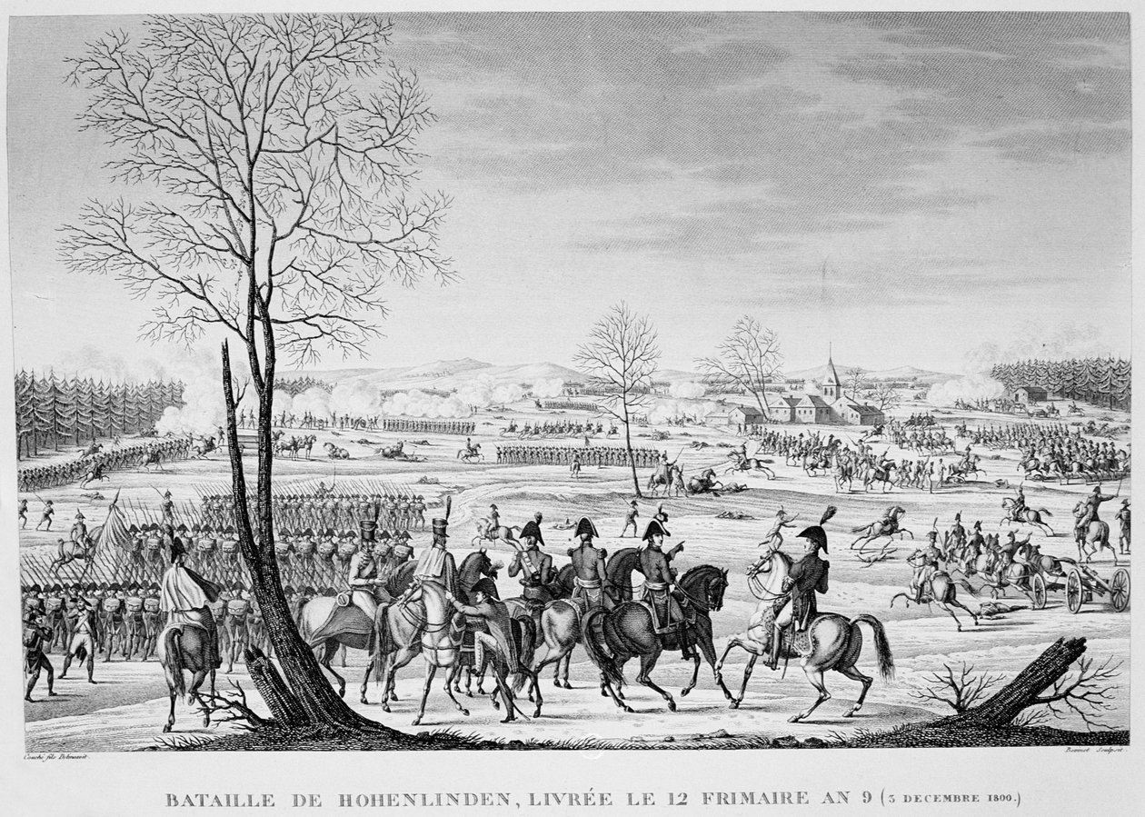 Bataille de Hohenlinden, 3 décembre 1800 - Unbekannt