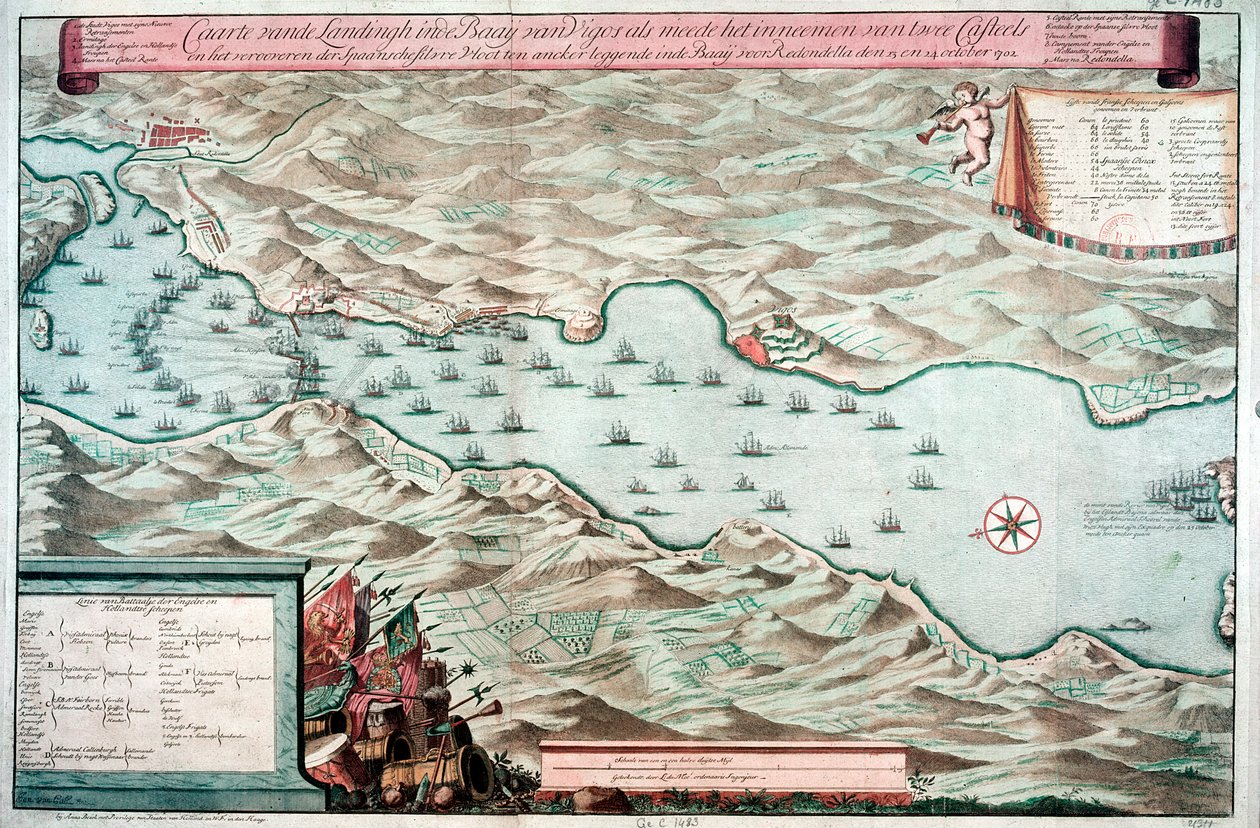 Bataille de la baie de Vigo, Espagne, 12 octobre 1702 - Unbekannt
