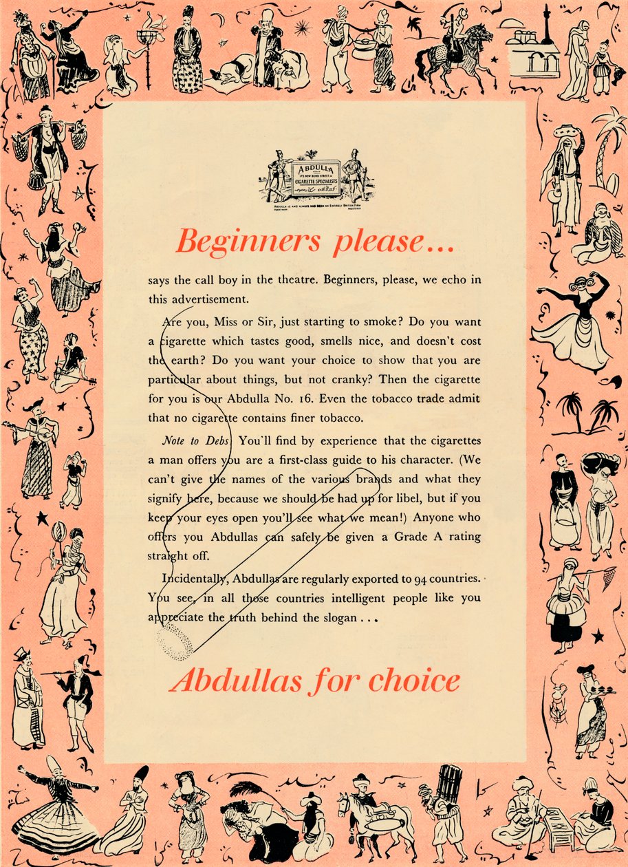 Débutants, choisissez Abdullas, 1939 - Unbekannt