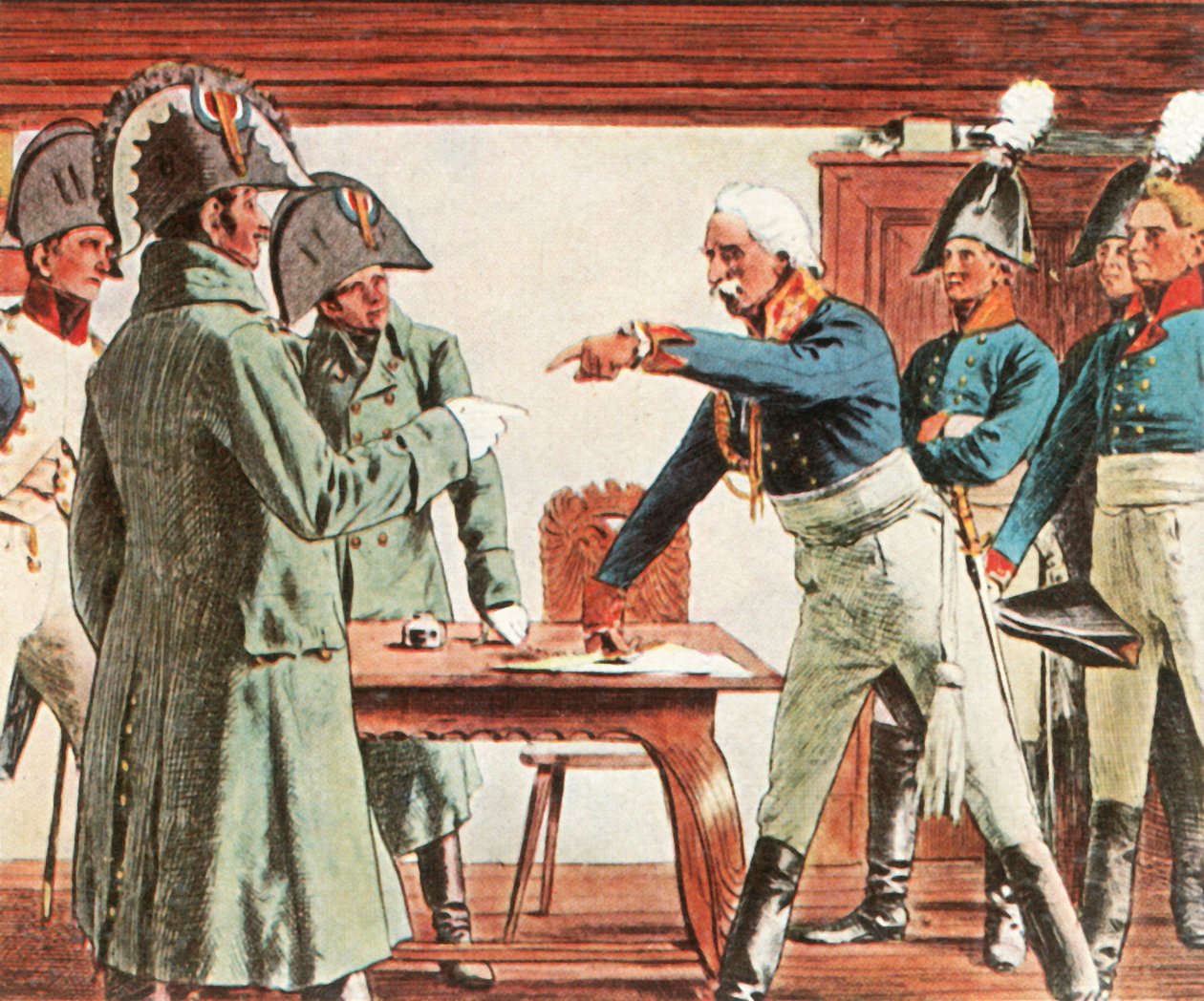 Blücher se rend près de Ratkau, 7 novembre 1806, 1936 - Unbekannt