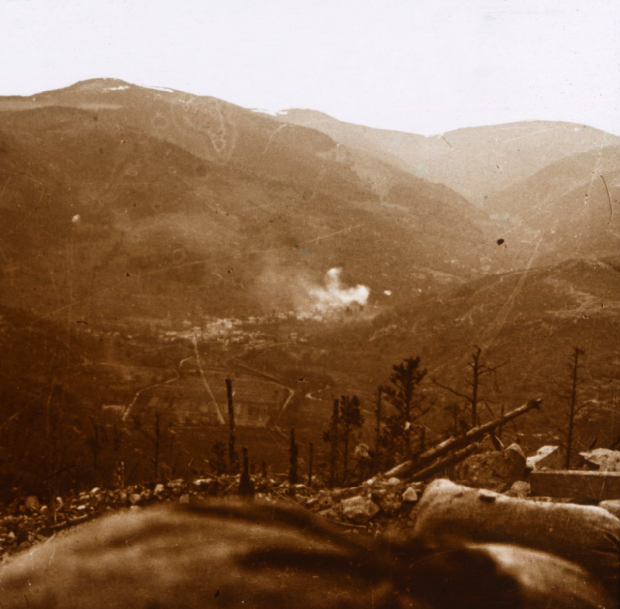 Bombardement, Metzeral, nord de la France - Unbekannt
