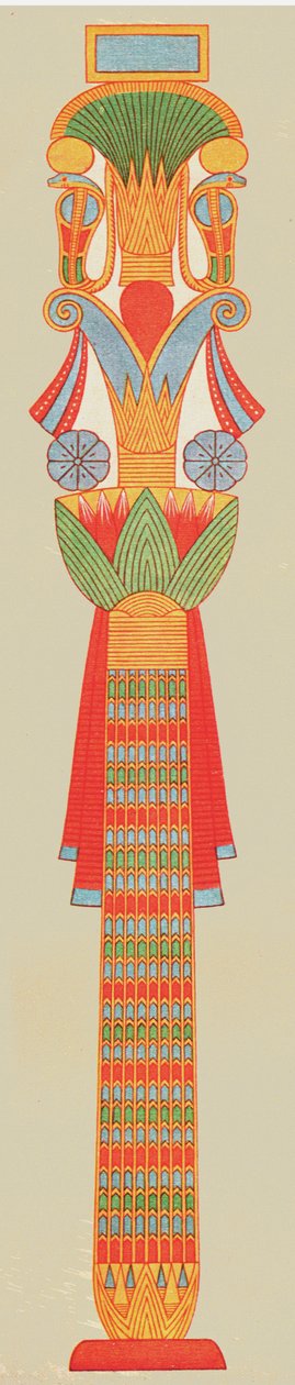 Chapiteau bouquet, Thèbes, Égypte, 1928 - Unbekannt