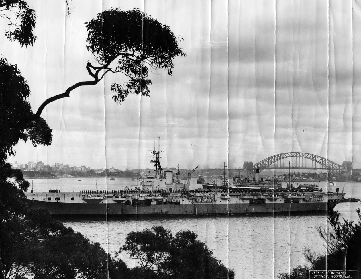Porte-avions britannique HMS Venerable, Sydney, Australie - Unbekannt
