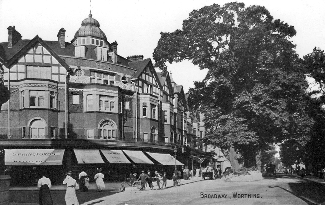 Broadway, Worthing, West Sussex, vers 1900-1920 - Unbekannt