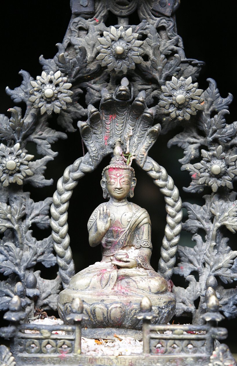 Bouddha dans le temple doré, Patan, Népal - Unbekannt