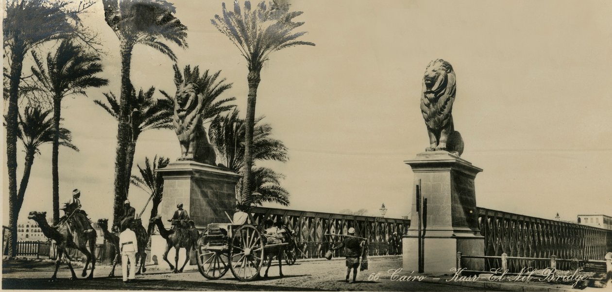 Le Caire - Pont Kasr-El-Nil, vers 1930-1939 - Unbekannt