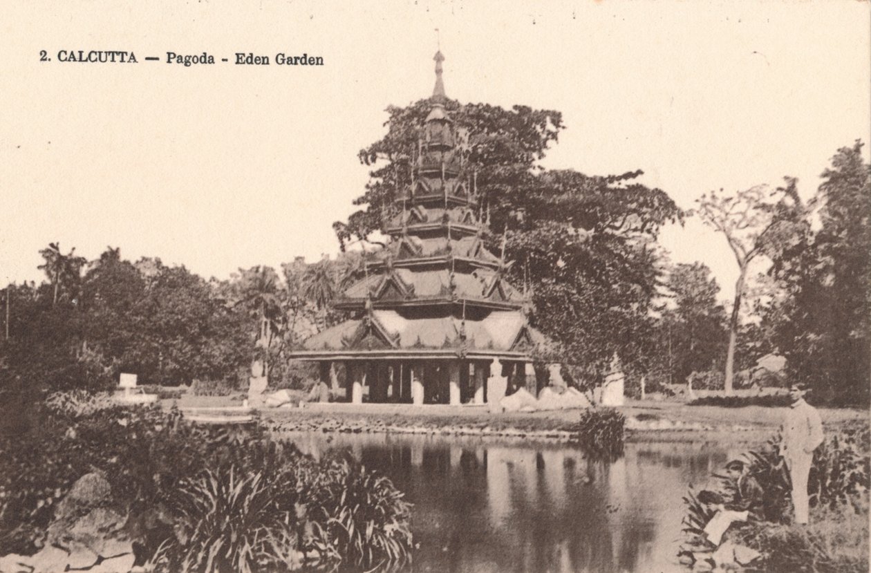 Calcutta - Pagode - Jardin Eden, vers 1900 - Unbekannt