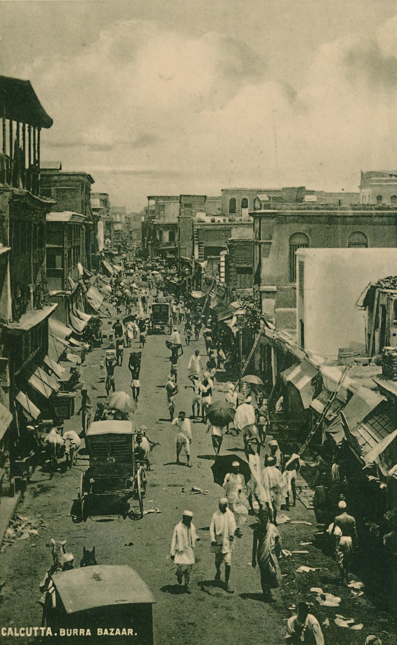 Calcutta. Burra Bazaar, 1910 - Unbekannt