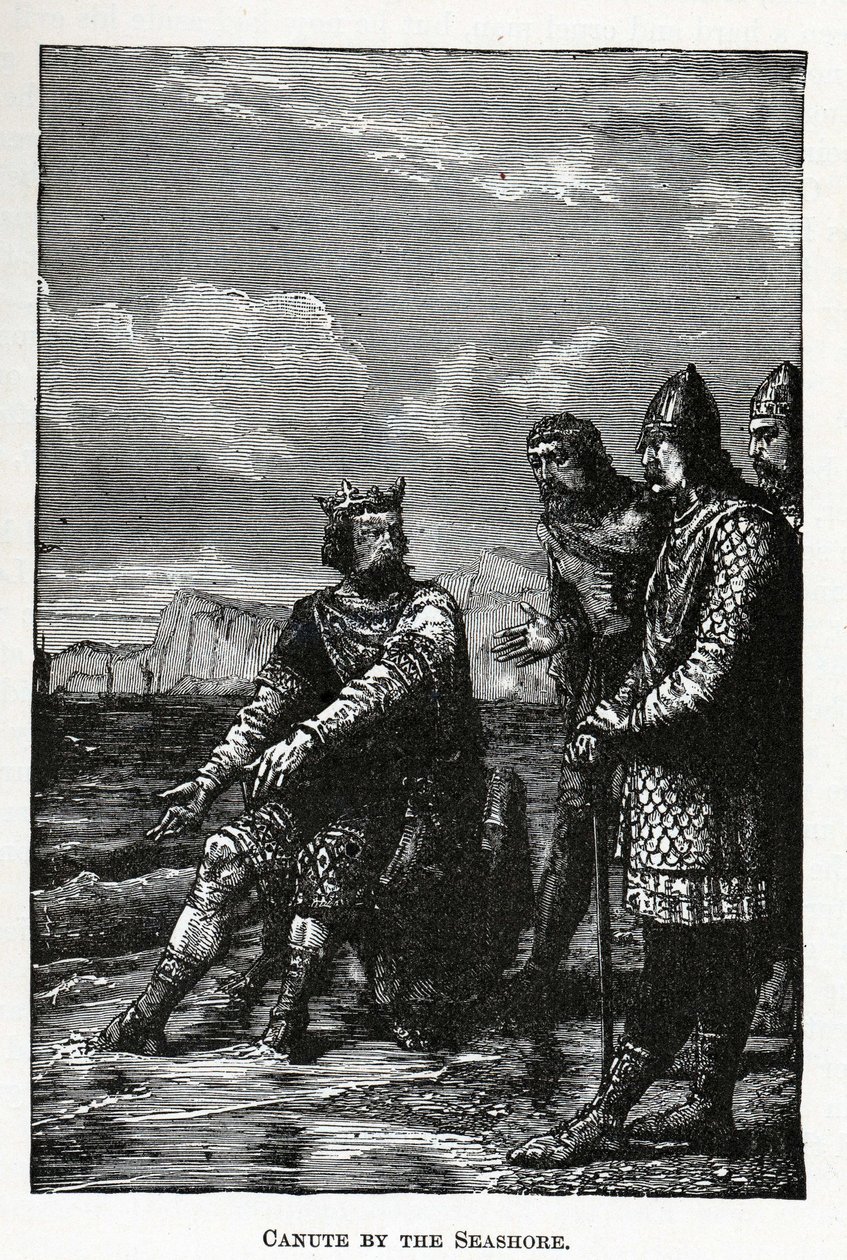 Canute au bord de la mer, 1882 - Unbekannt
