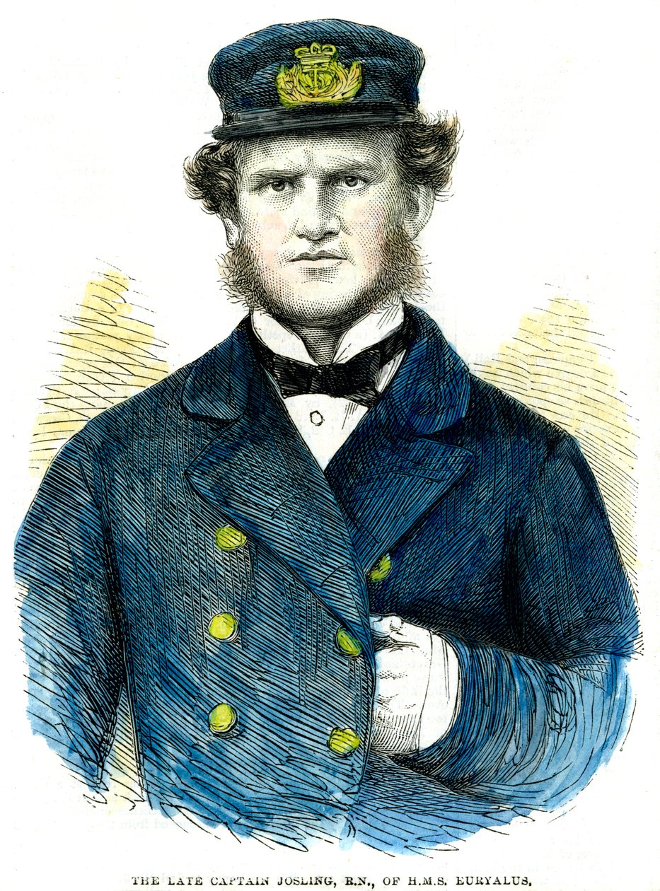 Capitaine Josling, du HMS Euryalus, 1863 - Unbekannt