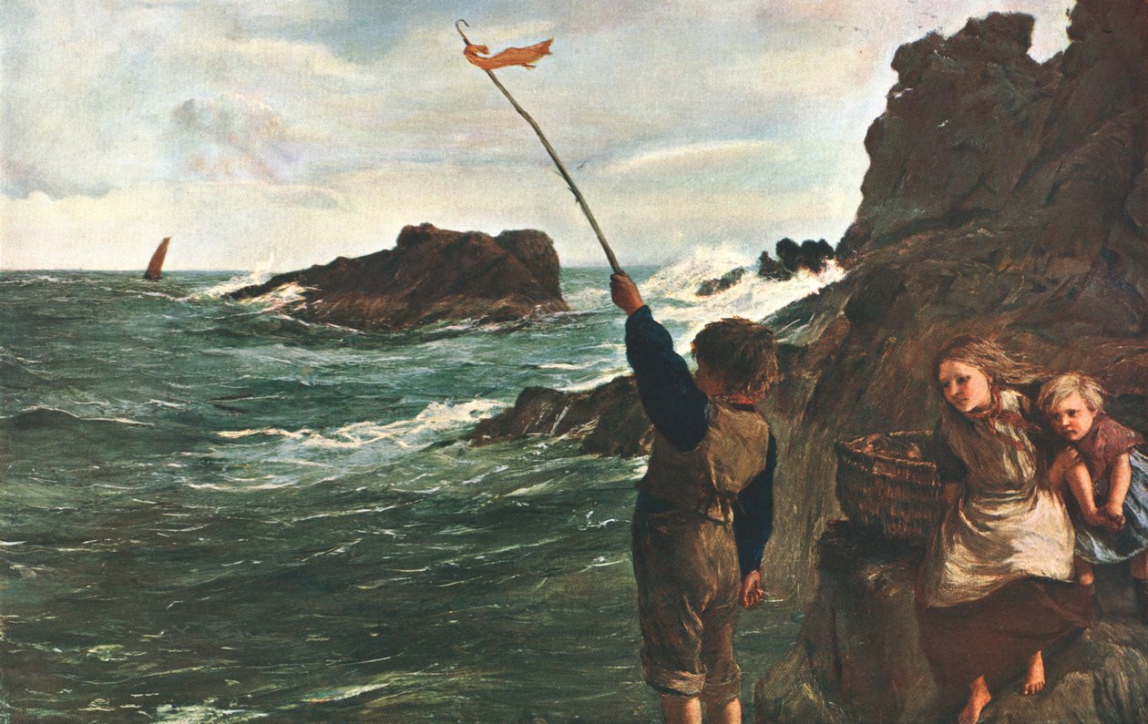 Pris par la Marée, vers 1869, vers 1902 - Unbekannt