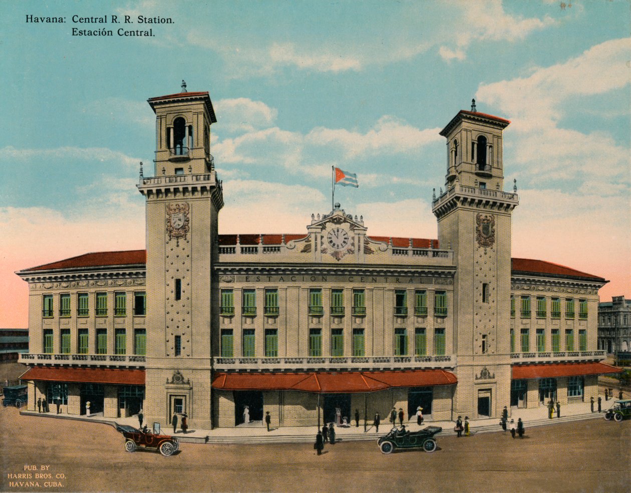 Gare centrale, La Havane, Cuba, vers 1920 - Unbekannt