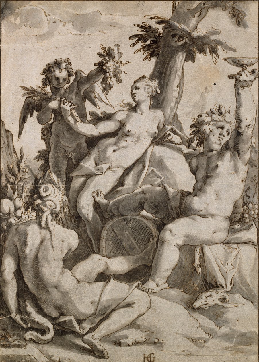 Cérès, Vénus et Bacchus, 16e-17e siècle - Unbekannt