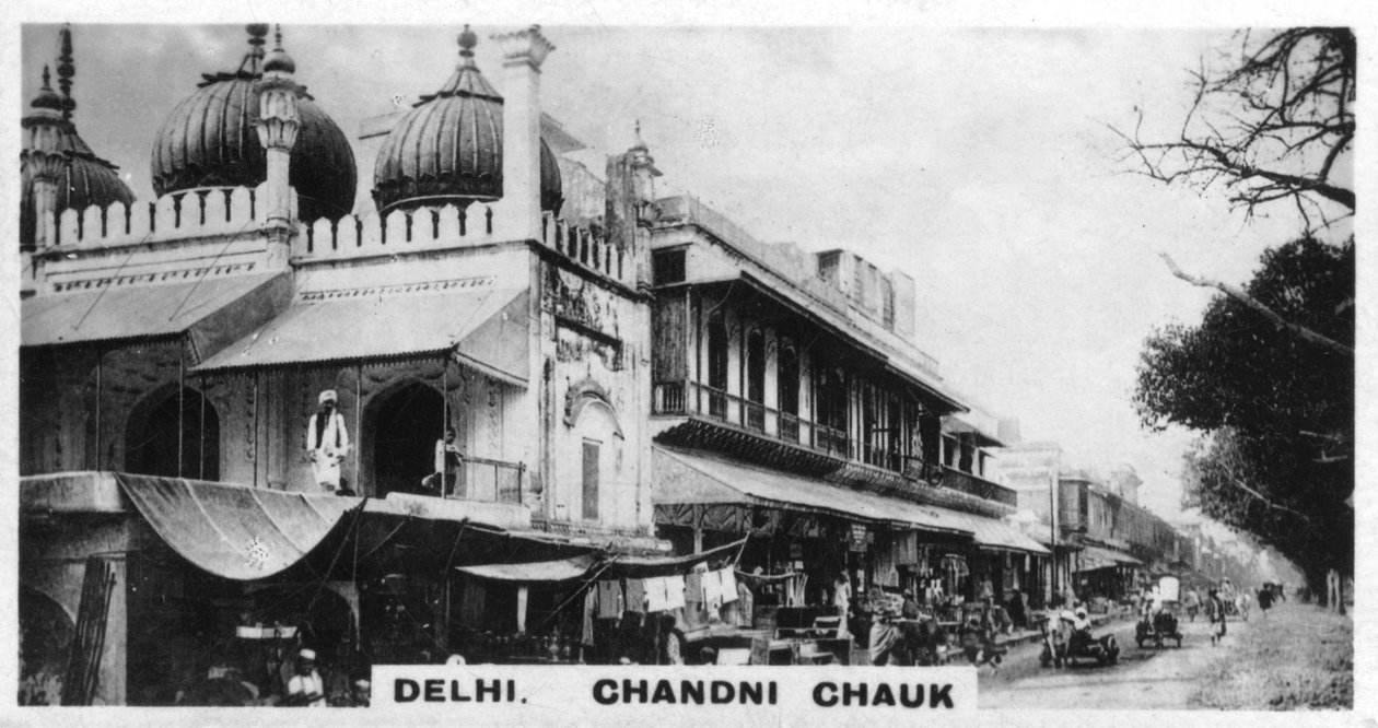 Chandni Chowk, Delhi, Inde - Unbekannt