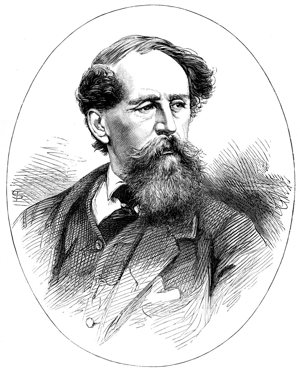 Charles Dickens, romancier anglais du 19e siècle - Unbekannt