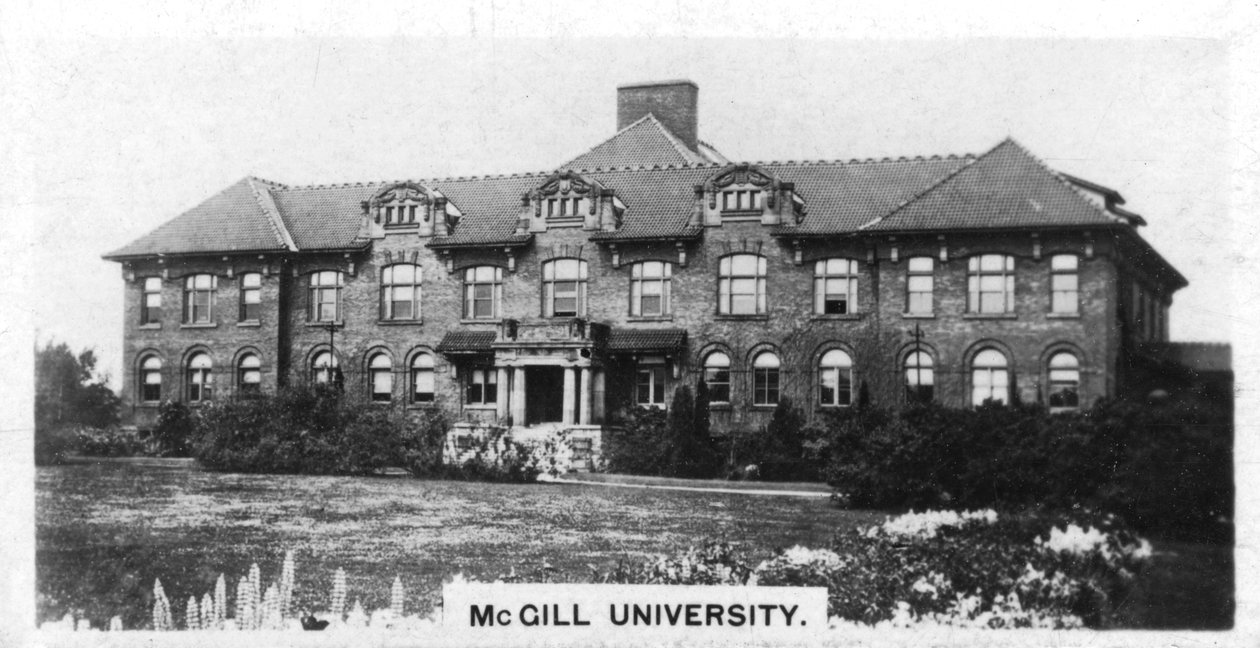 Bâtiment de chimie, Université McGill, Montréal, Canada, années 1920 - Unbekannt