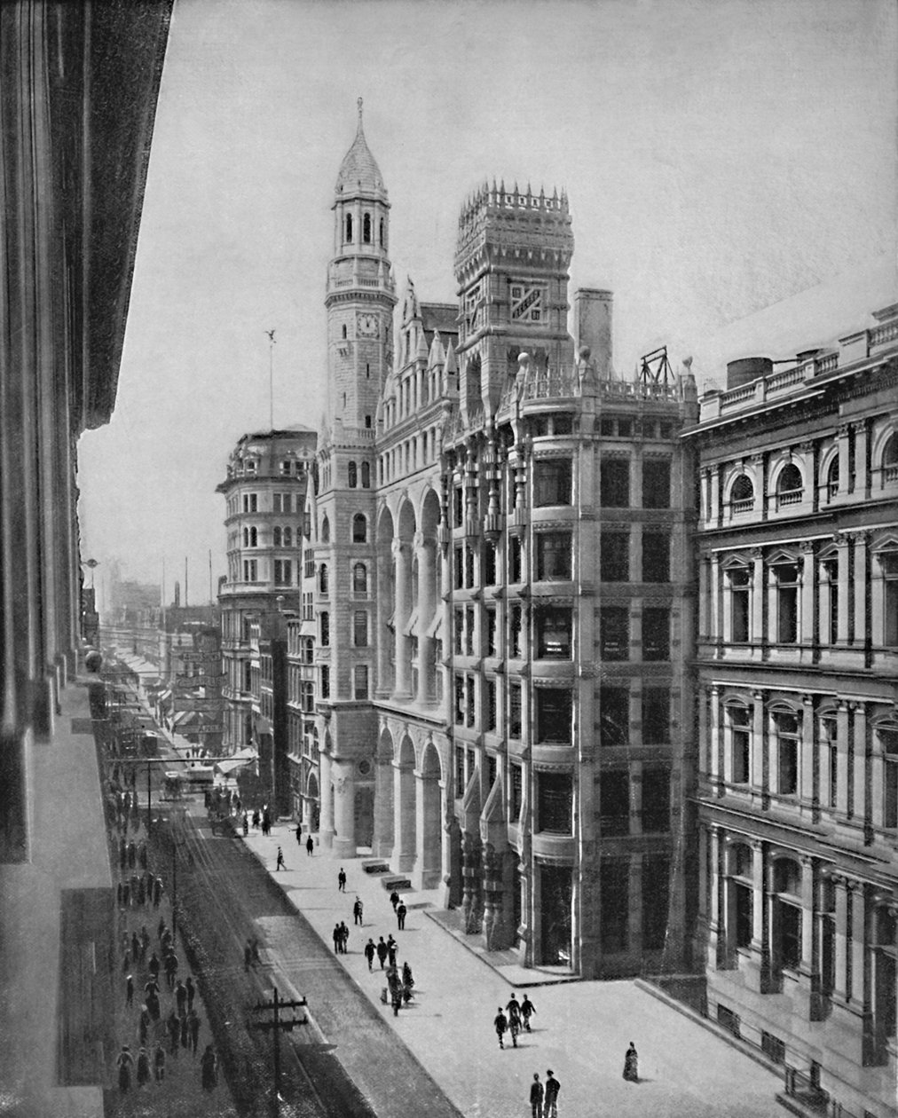 Rue Chestnut, Philadelphie, vers 1897 - Unbekannt