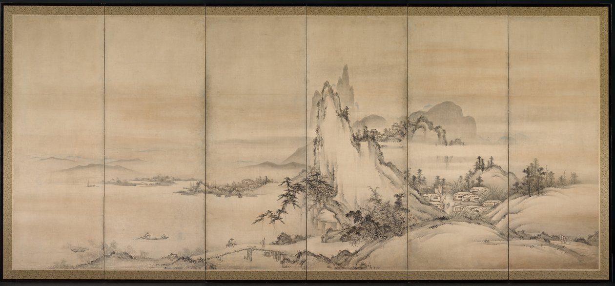 Paysage chinois, 1500s - Unbekannt