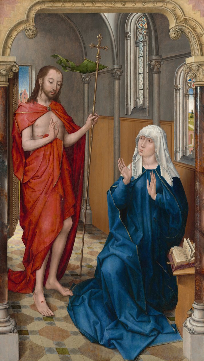 Le Christ apparaissant à la Vierge, vers 1475 - Unbekannt