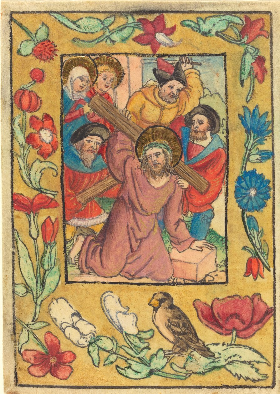 Le Christ portant la croix, vers 1500 - Unbekannt